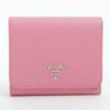 PradaSaffianoCompactWalletPink1