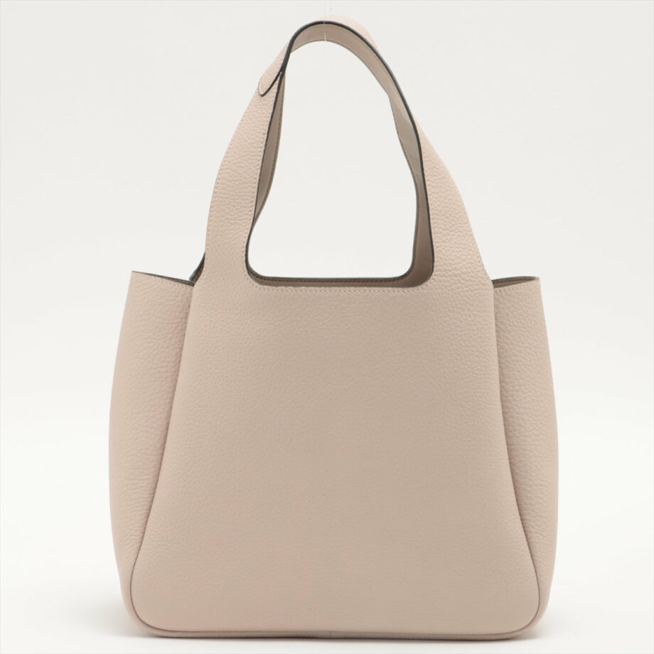 Prada Vitello Daino soft Leather Hand bag Pink