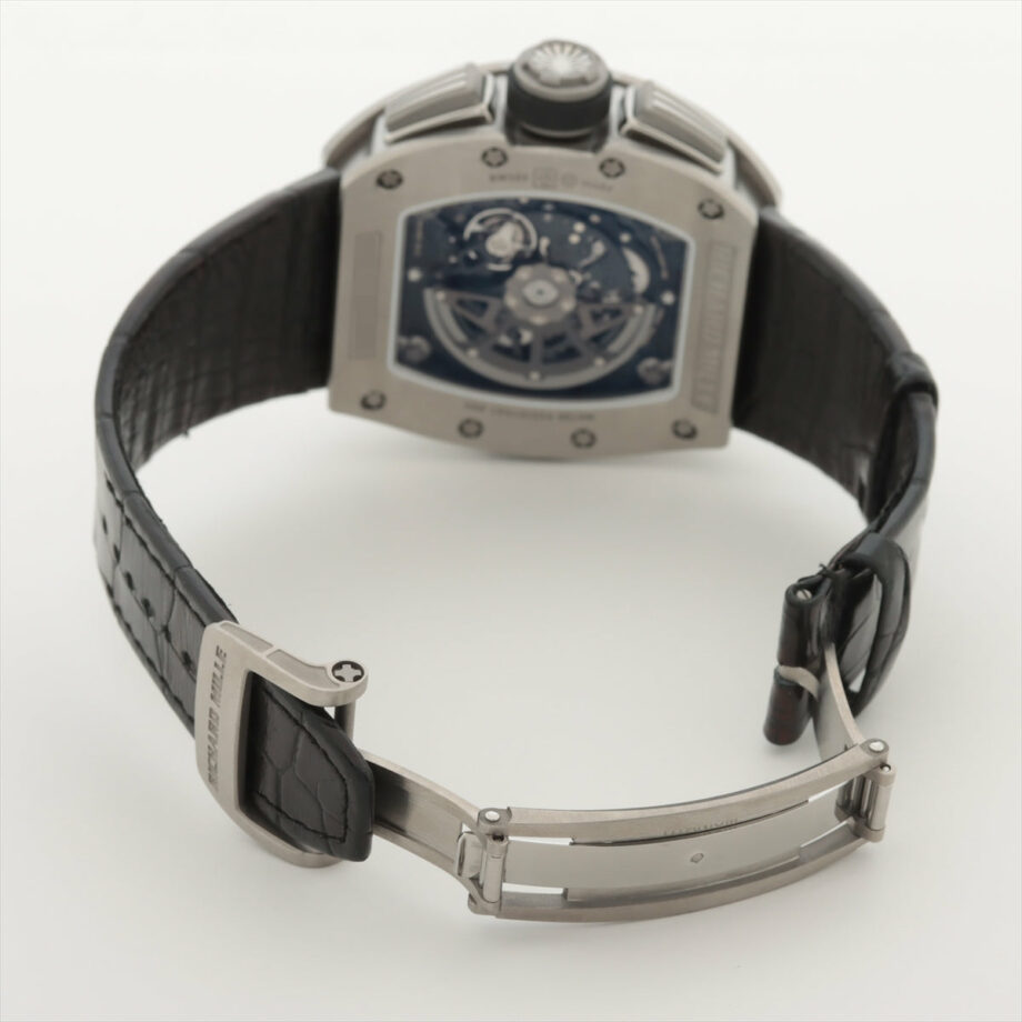 Richard Mille Automatic Flyback Chronograph Felipe Massa RM11-02 022 Ti & leather AT Skeleton dial