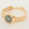 RolexDatejust8660K121YGATGreenflowerdial5