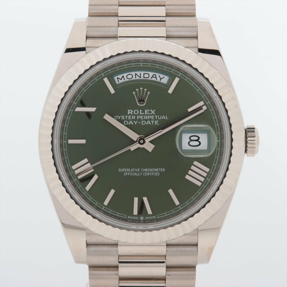 Rolex Day Date Olive green dial 228239