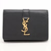 SaintLaurentParisART459880LeatherCompactWalletBlack1