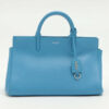 SaintLaurentParisCabasRiveGaucheLeather2wayhandbagBlue1