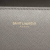 SaintLaurentParisCassandraLeather2wayhandbagGrey8