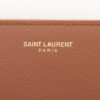 SaintLaurentParisINN414680LeatherRound-Zip-WalletBrown7