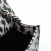 SaintLaurentParisLeatherChainshoulderbagBlackxWhite08