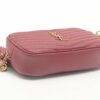 SaintLaurentParisLouCameraLeatherChainshoulderbagRed4