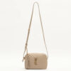 SaintLaurentParisLouCameraLeatherShoulderbagBeige1