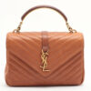 SaintLaurentParisLuluLeatherShoulderbagBrown1