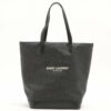 SaintLaurentParisTeddyStraw_leatherTotebagBlack1