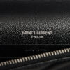 SaintLaurentParisVStitch393953LeatherChainwalletBlack5