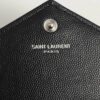 SaintLaurentParisVStitchGNC372264LeatherWalletBlack7