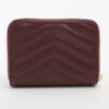 SaintLaurentParisVStitchGNC403723LeatherWalletBordeaux2