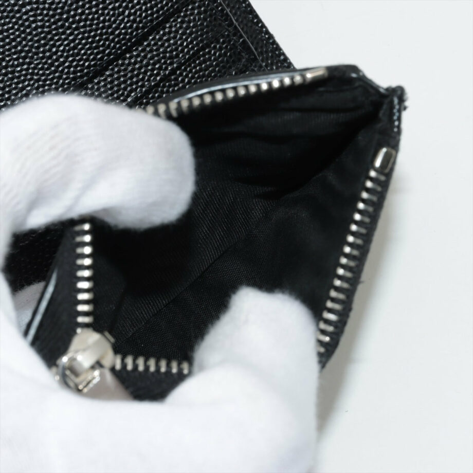 Saint Laurent Paris YBI575879 Leather Wallet Black