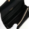 SaintLaurentParisYSLlogoLeatherWalletBlack5