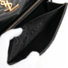 SaintLaurentParisYSLlogoLeatherWalletBlack6