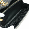 SaintLaurentVStitchGUE372264LeatherWalletBlackFewflaps6