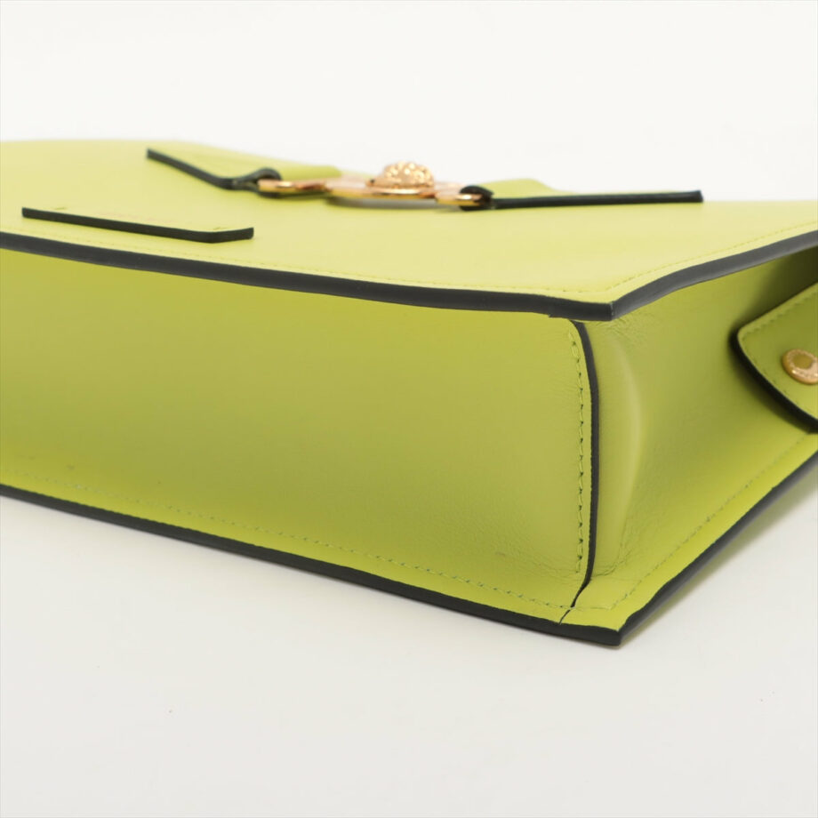VERSACE Leather Clutch bag Green