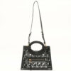 endiZUCCaRunawayshopperVinylxLeather2wayhandbagClearxblack01