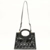 endiZUCCaRunawayshopperVinylxLeather2wayhandbagClearxblack02