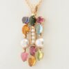 Bvlgari Allegra Multicolor diamond Pearl Necklace 7501