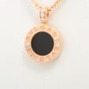 Bvlgari Bvlgari Bvlgari Onyx shells Necklace 750(PG) 10.6g Onyx1
