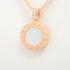 Bvlgari Bvlgari Bvlgari Onyx shells Necklace 750(PG) 10.6g Onyx2