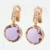 Bvlgari Parentesi Cocktail Amethyst diamond Earings 750(PG) 13.9g1