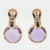 Bvlgari Parentesi Cocktail Amethyst diamond Earings 750(PG) 13.9g3