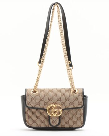 Gucci GG bag Canvas GG Marmont Canvas & leather