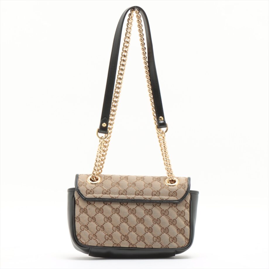 Gucci GG bag Canvas GG Marmont Canvas & leather