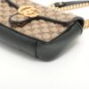 Gucci GG Canvas GG Marmont Canvas & leather Chain shoulder bag Brown 4467443