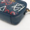 Gucci GG Marmont Leather Shoulder bag Navy blue 443499se Beige 649582 Lame adherence3