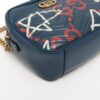 Gucci GG Marmont Leather Shoulder bag Navy blue 443499se Beige 649582 Lame adherence4