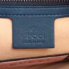 Gucci GG Marmont Leather Shoulder bag Navy blue 443499se Beige 649582 Lame adherence7