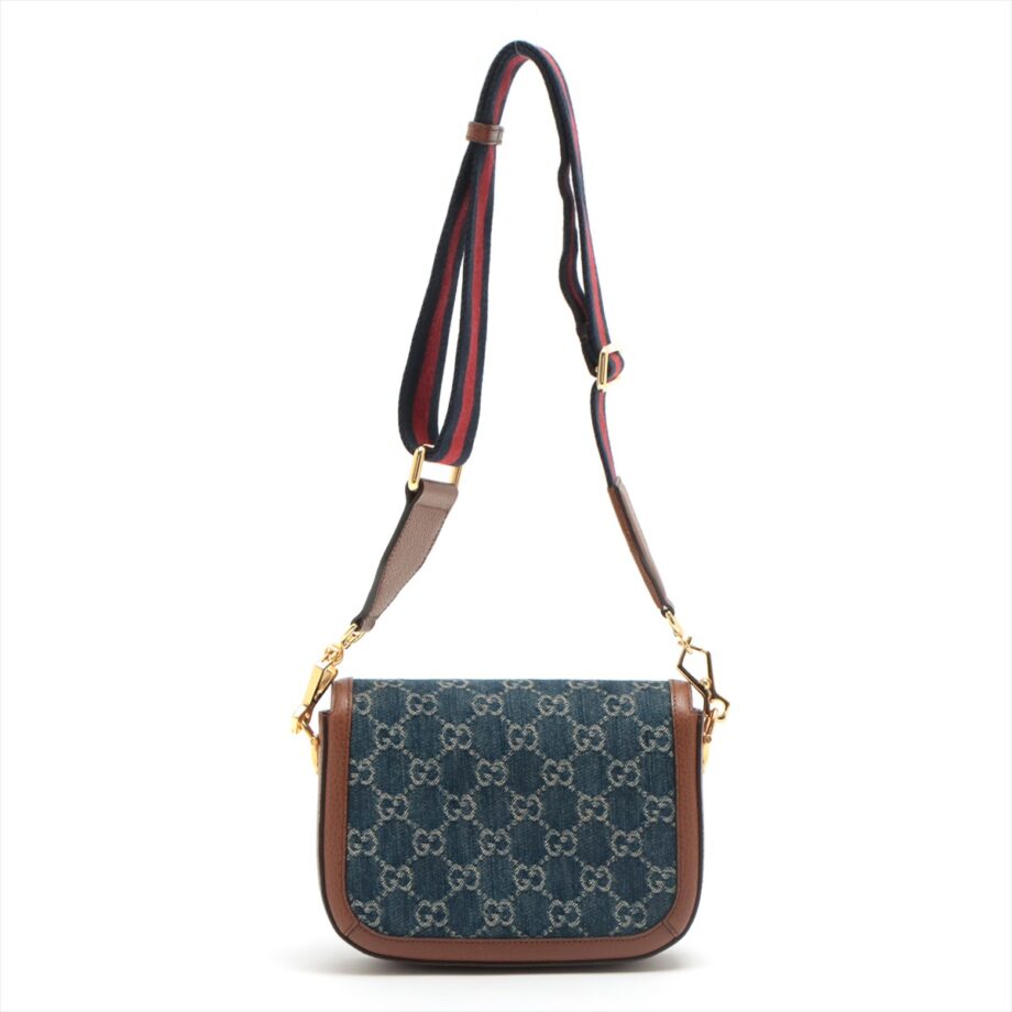 Gucci HOSE BIT 1955 Canvas & leather Shoulder bag Brown 6585742