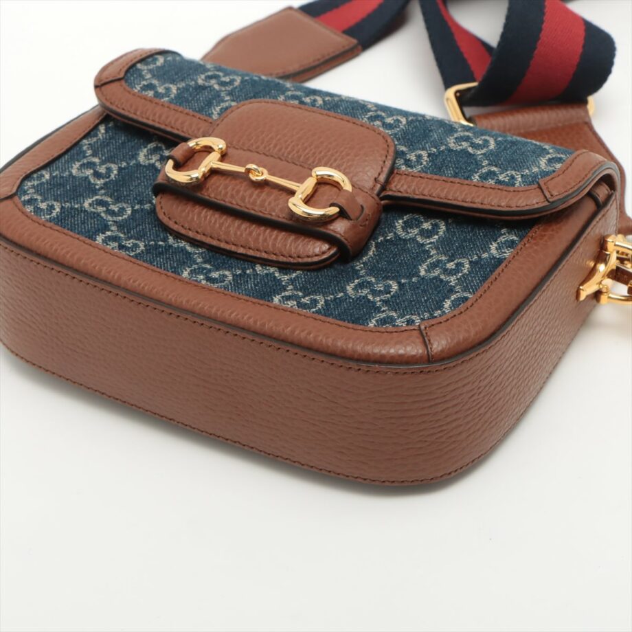 Gucci HOSE BIT 1955 Canvas & leather Shoulder bag Brown 6585743
