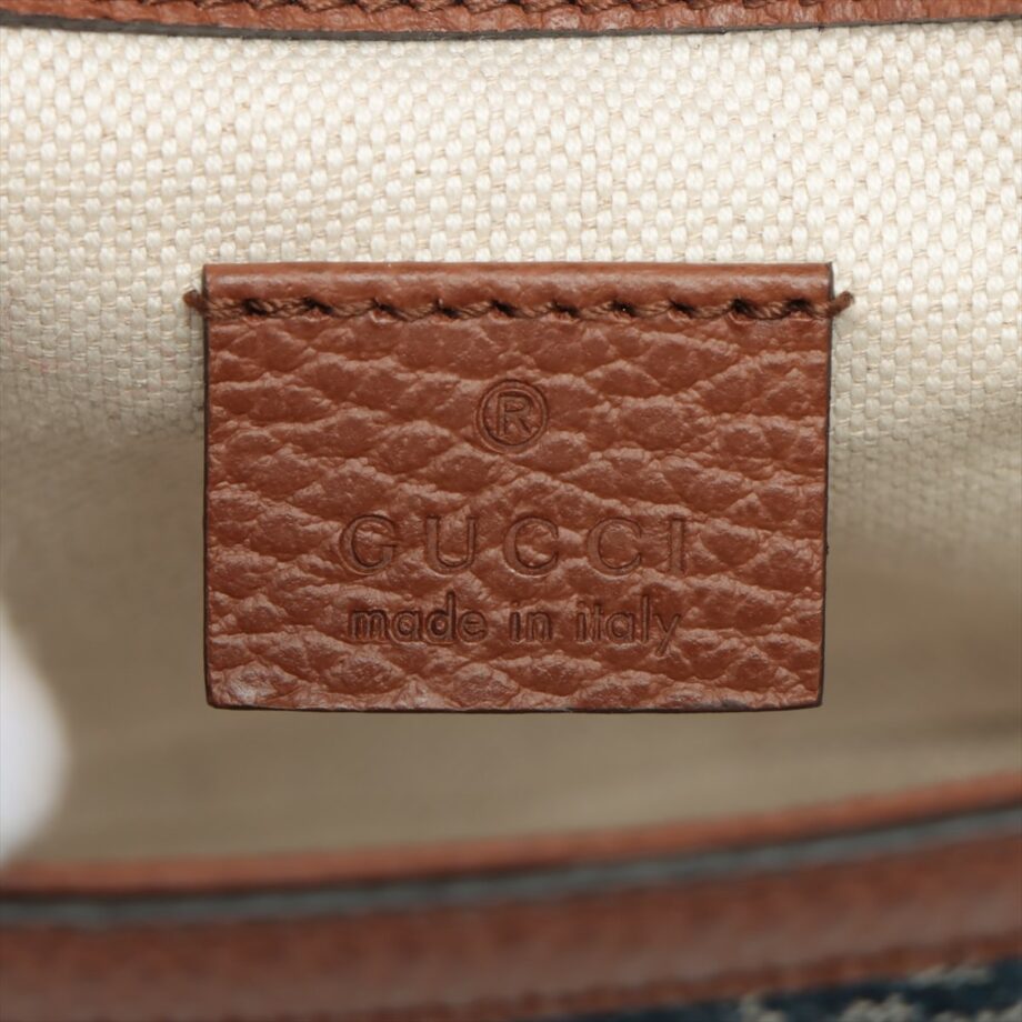 Gucci HOSE BIT 1955 Canvas & leather Shoulder bag Brown 6585745