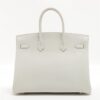 Hermes Birkin 35 Togo Craie Silver Metal fittings B 20232