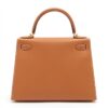 Hermes Kelly 28 Veau Epsom gold Gold Metal fittings B 20232