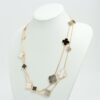 Van Cleef & Arpels Magic Alhambra 16P shells Onyx Necklace 7501
