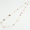 Van Cleef & Arpels Magic Alhambra 16P shells Onyx Necklace 7506