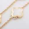 Van Cleef & Arpels Pure Alhambra shells Necklace 750(YG) 32.6g 4