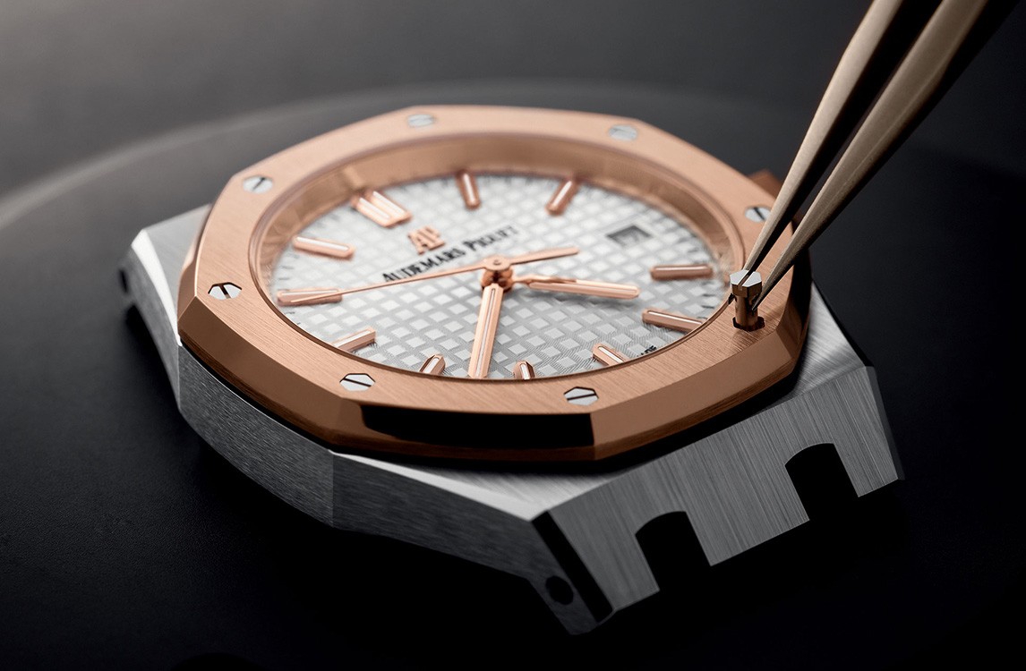 Dial inspection under professional equipment