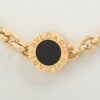 Bvlgari Bvlgari Bvlgari 3P Onyx Necklace 750(YG) 30.9g2