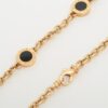 Bvlgari Bvlgari Bvlgari 3P Onyx Necklace 750(YG) 30.9g4