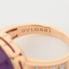 Bvlgari Parentesi Cocktail Amethyst diamond rings 7503