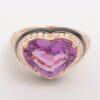 Bvlgari Pink sapphire diamond rings 750 2