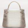 Hermes Kelly 28 Niloticus Mat Himalaya Silver Metal fittings Z 202102