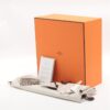 Hermes Kelly 28 Niloticus Mat Himalaya Silver Metal fittings Z 202111
